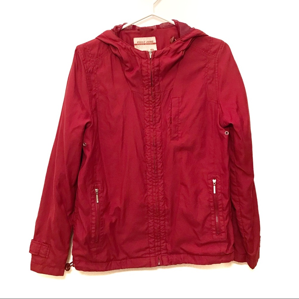 3/20$ Point zero medium red jacket